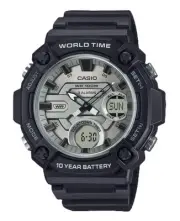 Casio Standard Silver Dial Quartz Sports 100M Men's Watch AEQ-120W-7AV