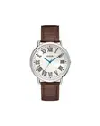 Guess Classic Watch Brown Leather Strap GUW1164G1 Men Watches