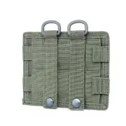 Hook & Loop Panel Tactical Magazine Pouch Hunting Pouch Military Molle Radio A