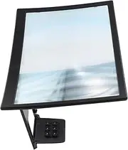 ULDIGI 12 Curved Screen Phone Amplifier Teen Magnifier Mobile Selfie Display Screen Magnifier for Videos Desk Travel Accessory