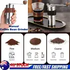 Hand Manual Coffee Bean Grinder Stainless Adjustable Ceramic Burr Core Nuts Mill