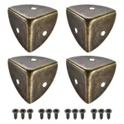 10Pack 30x30x30mm Metal Box Corner Protector Edge Guard FOR TABLE DESK CORNER