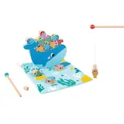 Tooky Toy Kids 3+ Multifunction 4-1 Fishing/Stacking/Balancing/Number Fun Game