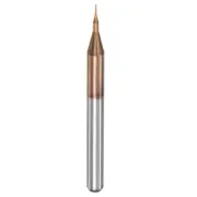 1/8" Shank 0.3mm x 1.5mm Titanium Coated Carbide End Mill CNC Router Bits