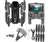 720P Foldable GPS Drone Aerial Photography Dual Intelligent Positioning Return Flight Quadcopter-Multi