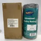 20GA Galvanized Hexagonal Poultry Netting Chicken Wire 12inches x 25feet x 1inch
