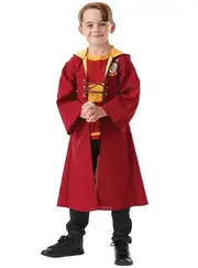 Gryffindor Quidditch Robe Boys Book Week Costume