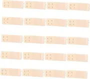 [VALICLUD] Comfortable Bra Extenders 2 Hooks 2 Rows Elastic Bra Band Buckle Women's Polyester Bra Strap Extender