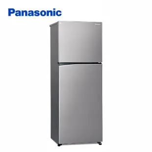 【Panasonic 國際牌】366公升一級能效雙門變頻冰箱-晶鈦銀(NR-B371TV-S1)