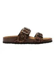 [Ravella] Decoy Sandals in Animal Print