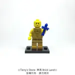 ⊙泰仔 樂高LEGO相容 第三方⊙ BRICK WARRIORS 巫毒娃娃 藍色 中古城堡／海島部落 巫師 武器 道具