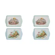 2x 2pc Ashdene Aussie Fairies Platypus/Koala Serving Platter Scatter Tray
