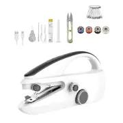 1 Set Handheld Sewing Machine W/Complete Accessory Kit Home Use DIY Tool