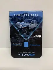 2022 Jeep Wrangler 4x4 Rechargeable 4Xe Clip On Flashlight USB Hybrid OEM Green