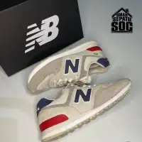 在飛比找蝦皮購物優惠-紐巴倫 New Balance 574 灰色海軍鞋