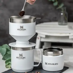 STANLEY304不銹鋼戶外咖啡壺器具保溫過濾水杯家用免濾紙手沖套裝滿額免運