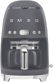 Smeg 50's Style Drip Filter Coffee Machine Grey