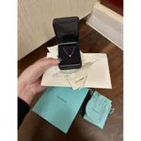 在飛比找蝦皮購物優惠-tiffany&co 20分 白K金 項鍊 鑽石項鍊 蒂芬妮