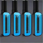 Indicators Flowing Turn Signal Motorcycle LED Turn Signals Built LED Relay Motorcycle Flasher Stop Signals M10 Universal Turn Signals Motorcycle Turn Signal Indicator(4 pcs blue)