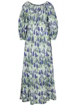 Bernadette Bobby Printed Stretch-cotton Maxi Dress - Multicoloured - 14 14