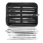 7 Pack POP Blackhead Pimple Blemish Comedone Acne Extractor Remover Tool Set Kit