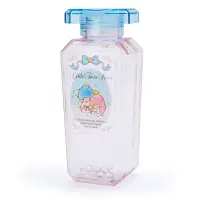 在飛比找樂天市場購物網優惠-小禮堂 雙子星 香水瓶造型透明隨身冷水瓶《粉綠》530ml.