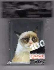 100 Ultra Pro GRUMPY CAT Standard Size Deck Protector Sleeves Pack MTG