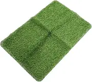 DECOMELODY 1Pc Artificial Turf Carpet Welcome Door Mat Non Skid Floor Mat for Use with TPR Backing Easy to Clean for Entryways and Patios