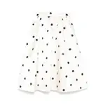 [Markgong] Markgong Polka-dot A-line Skirt 36 FR WHITE/BLACK