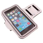 For Galaxy S20/S21/S23/FE - Sports Running Armband White Gym Workout Case Cover