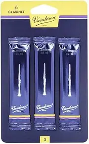 VANDOREN Reeds Clarinet Bb 1.5 Traditional (3 Pack)
