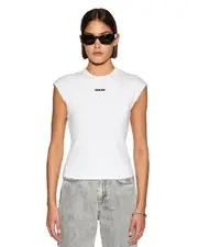 Staple Short Sleeve Full Length Tee - White | Ksubi ++
