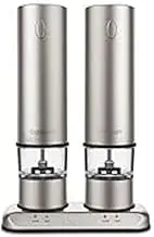 Cuisinart Rechargeable Electric Salt & Pepper Mill Set in Brushed Stainless Steel SP-4Newest Model
