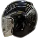 【JAP騎士精品】 GP5 616 素色 亮黑 R帽 半罩 銀邊 內襯可拆 安全帽 (10折)