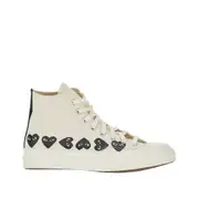 [COMME DES GARCONS PLAY CONVERSE] COMME DES GARCONS PLAY CONVERSE Chuck 70 CDG Hi sneakers Woman 3 3 White