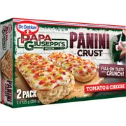 Papa Giuseppi's Panini Tomato & Cheese 250g