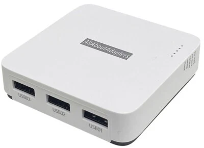 2-In-1 WIFI 3-Port USB Print Server Adapter