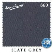 7' Simonis 860 Pool Table Cloth - Slate Grey - AUTHORIZED DEALER