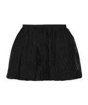 polka dot pattern skirt FR36,FR38 Black