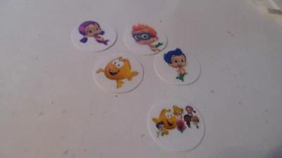 Pre Cut One Inch Bottle Cap Images BUBBLE GUPPIES Free Ship