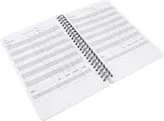 BELLIFFY Business Notebook Workout Planning Notepad Workout Journal Workout Notebook Exercise Journal Exercise Book Journal Planner Exercises Notebook Workout Diary Exercise Planner