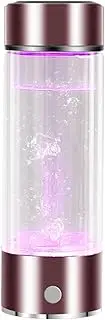Hydrogen Water Generator 3-in-1 Molecular Hydrogen Water Bottle Portable Hydrogen Rich Water Glass Health Cup Hydrogen Content to 1300-1600 PPB 400 ML