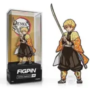 FiGPiN Demon Slayer Zenitsu Agatsuma #381 Metal Enamel Pin 3-Inch Anime *New*