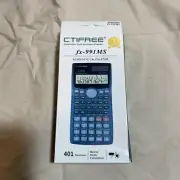 Scientific Calculator FX-991MS School Math 401 Functions - 2 Line Display