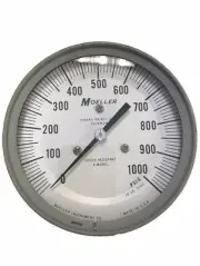 Dial Indicating Pressure Gauge 45-1246P33BXWDF023 Moeller *