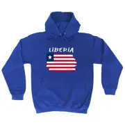 Liberia Country Flag Nationality - Hoodies Hoodie