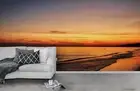 3D Ocean Sunrise Wallpaper Wall Mural Removable Self-adhesive 213