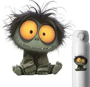 Zombie Vinyl Decals, Waterproof Stickers, Zombie Water Bottle Decals Bumper Stickers for Laptop, Refrigerator, Luggage, Computer(14x13.6cm)