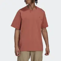 在飛比找momo購物網優惠-【adidas 愛迪達】運動服 短袖上衣 男上衣 短T 紅 