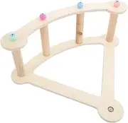 GREENADSCAPE Parrot Pirate Ship Bird Perch Parrot Stand Parrot Climbing Ladder Parrot Ladder Bird Cage Ladder Small Bird Bird Swings for Parrots Bird Swings for Parakeets